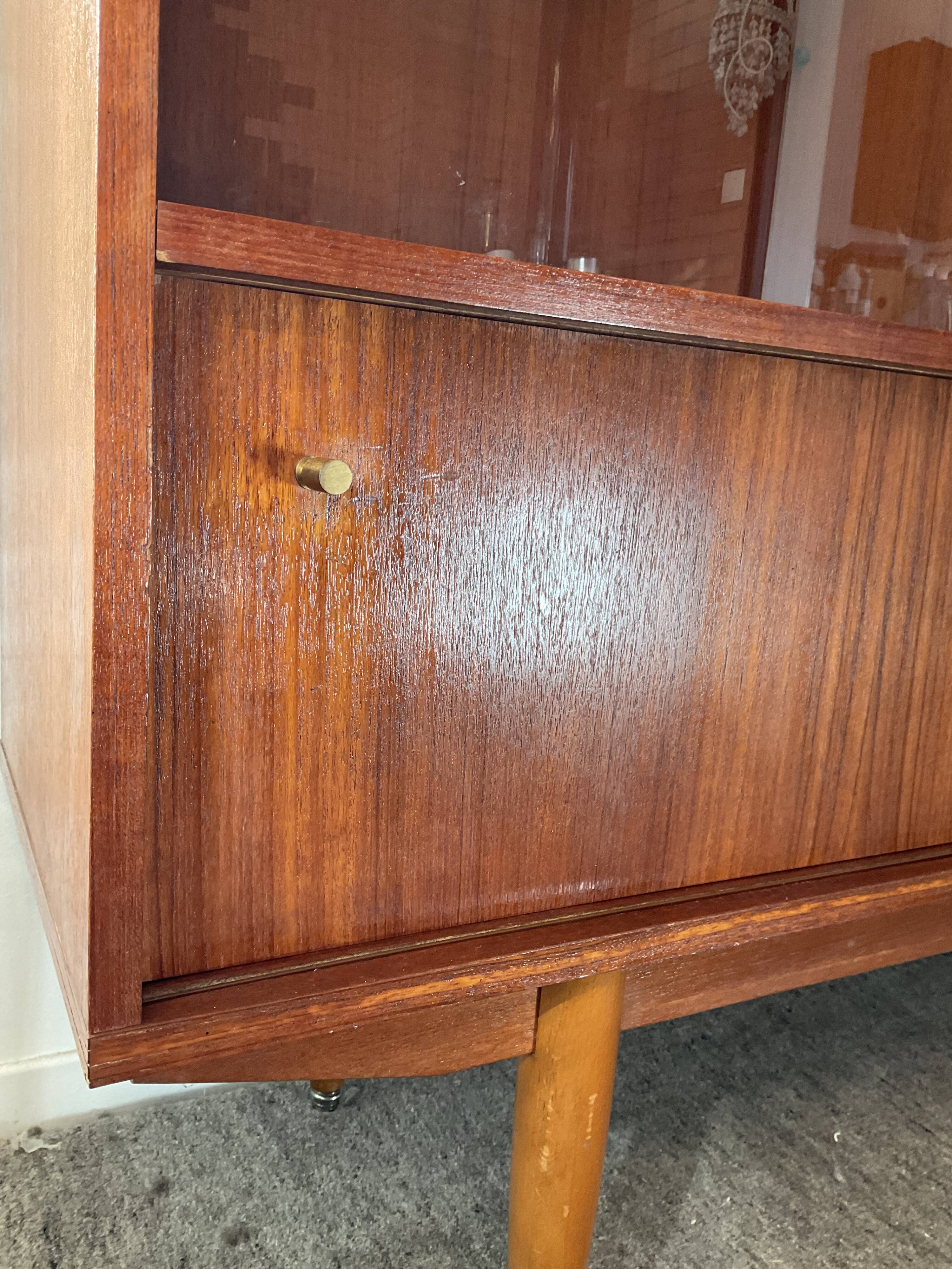 Scandinavian teak bar from the 60s and 70s