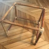 Lot de 2 tables basses gigognes en bambou