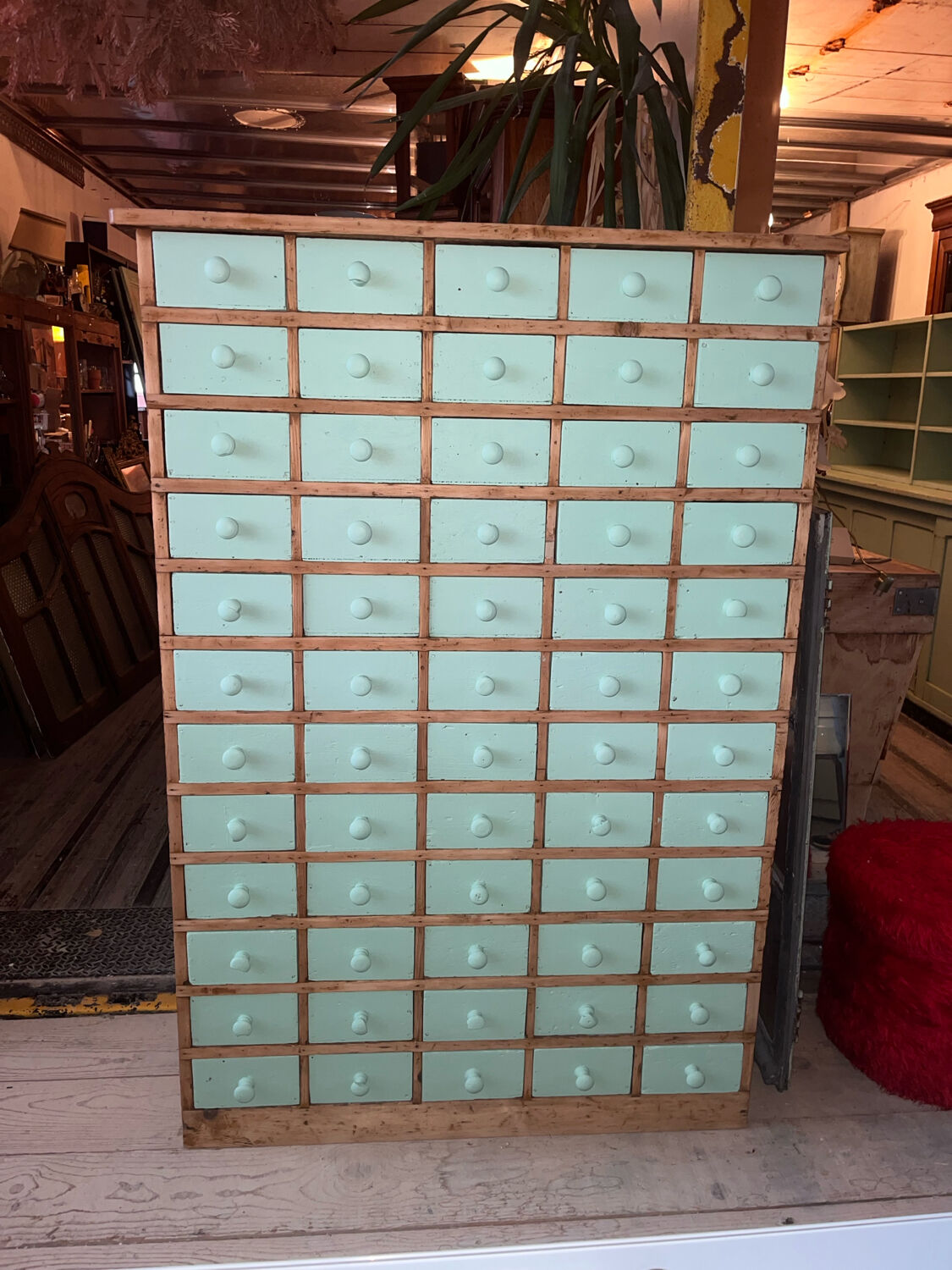 60-drawer workshop cabinet