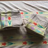 Tablecloth and 12 napkins