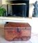 19th century leather chest