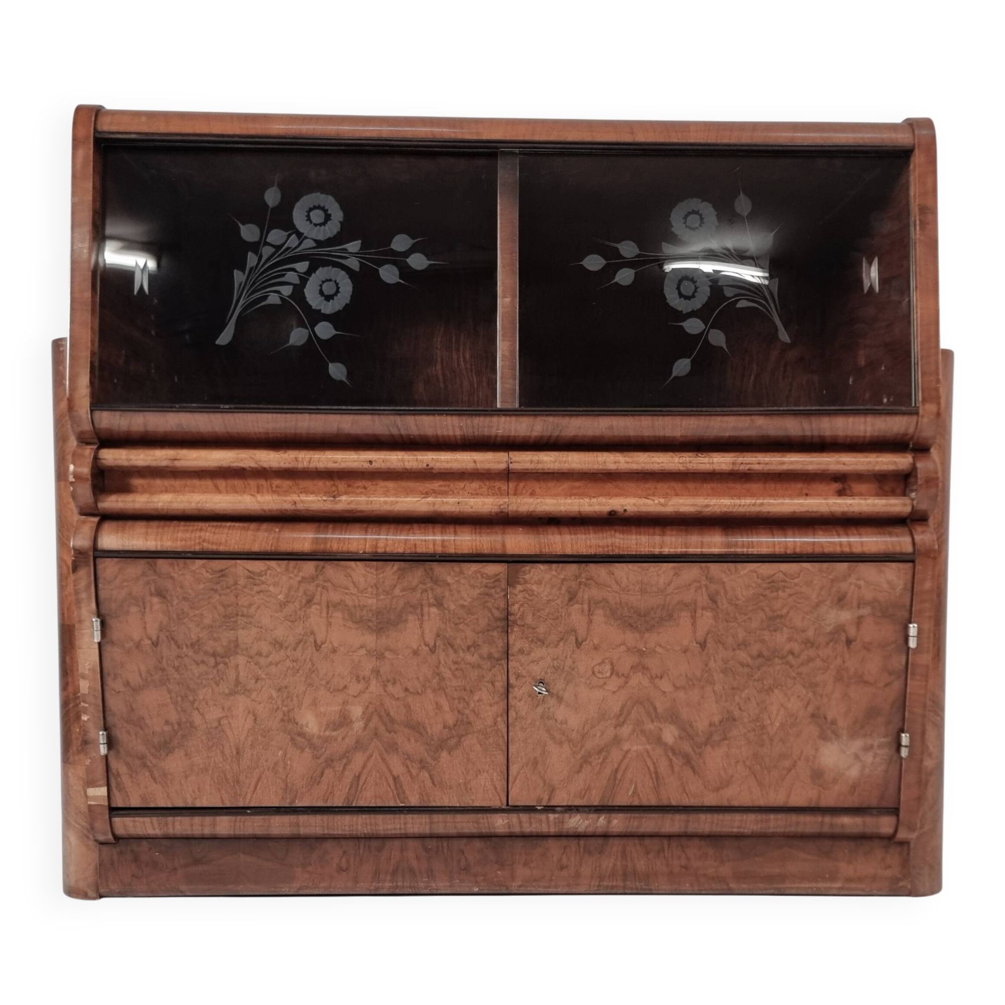 Art Deco Cabinet Bar, 1940s
