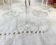 6 French chiseled crystal red wine glasses