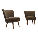Deux fauteuils cocktail du milieu du siècle