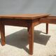 Table basse campagne en Noyer 1 tiroir