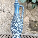 Vintage blue lava jug