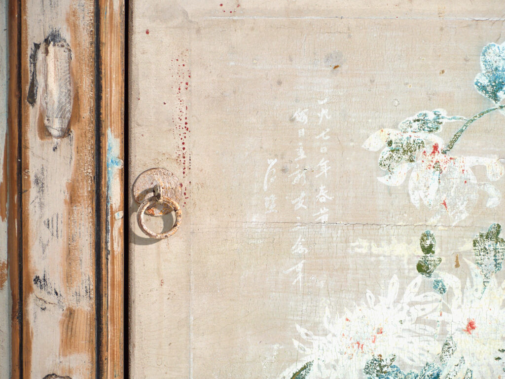 Antique pine wood buffet – China, circa 1930