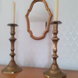 Wood mirror 32x21cm