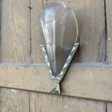 Signed art deco wall light