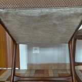 Scandinavian baumann sleigh chairs