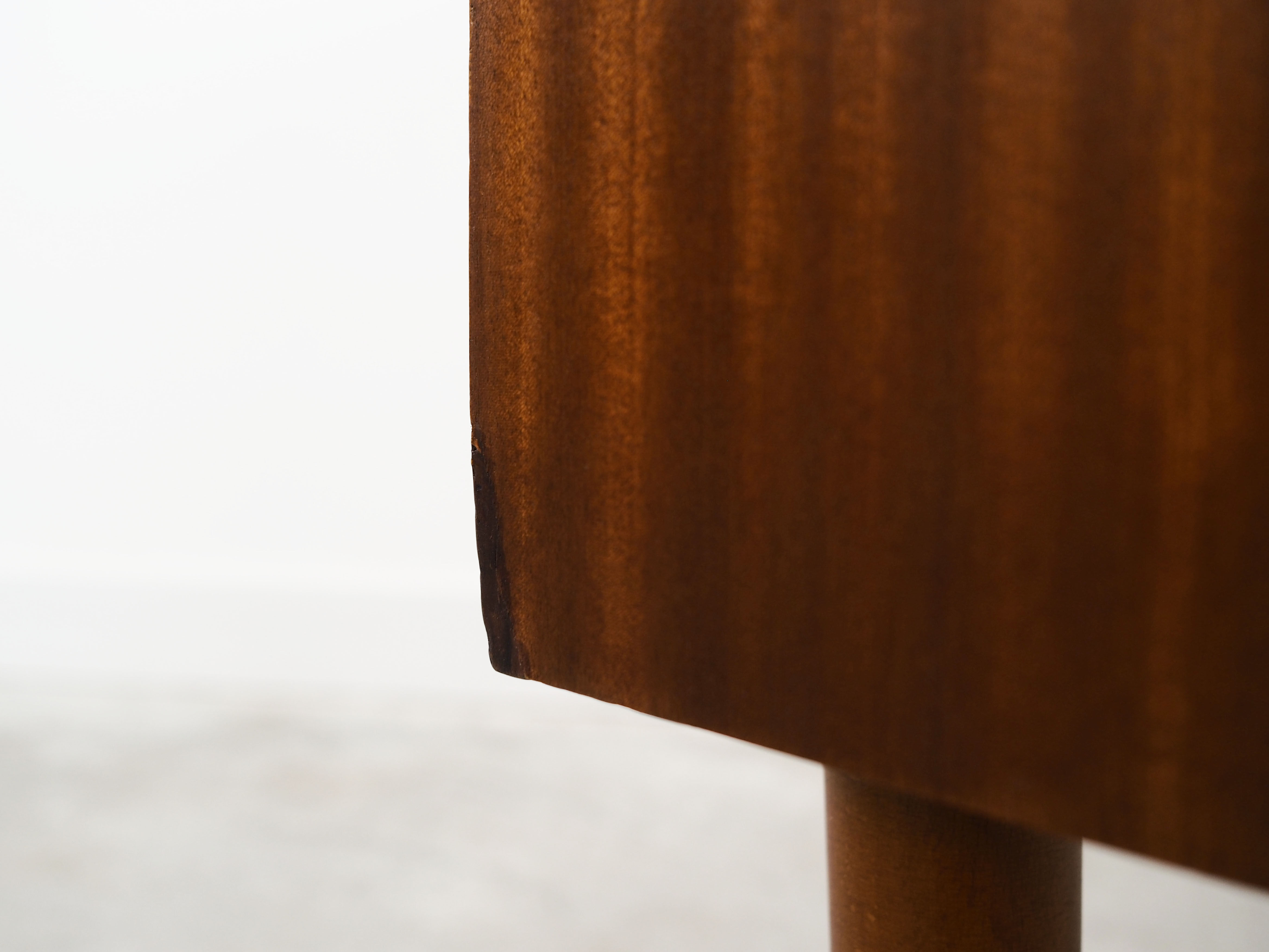 Mahogany secretary, Danish design, 60s, production: Denmark