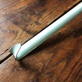 Hanging screen vintage mint enamelled sheet metal