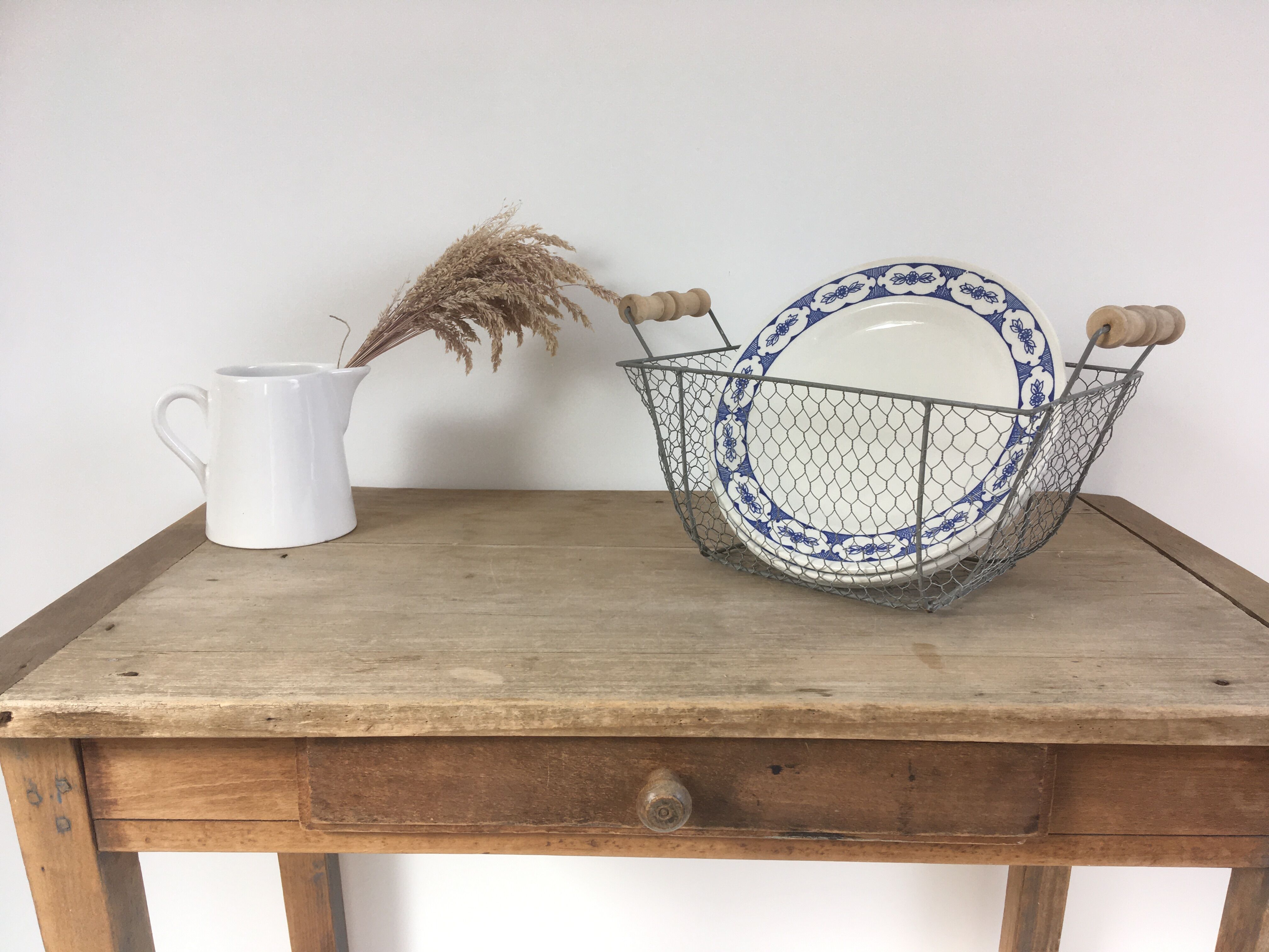 Panier de maraîcher en métal