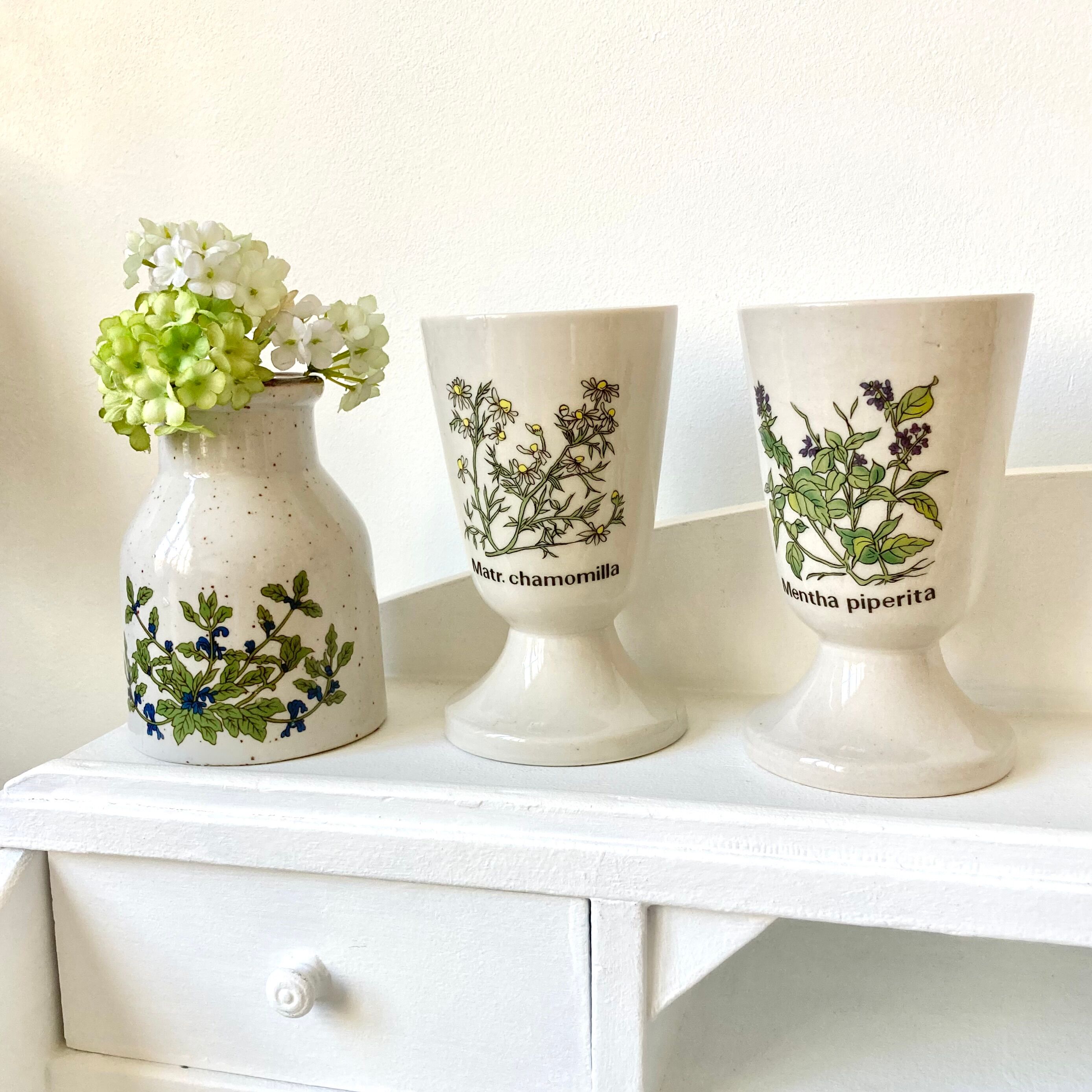 Stoneware herbarium vases