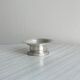 Silver-plated metal butter dish Coquillor
