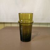 Large amber colored Beldi glasses