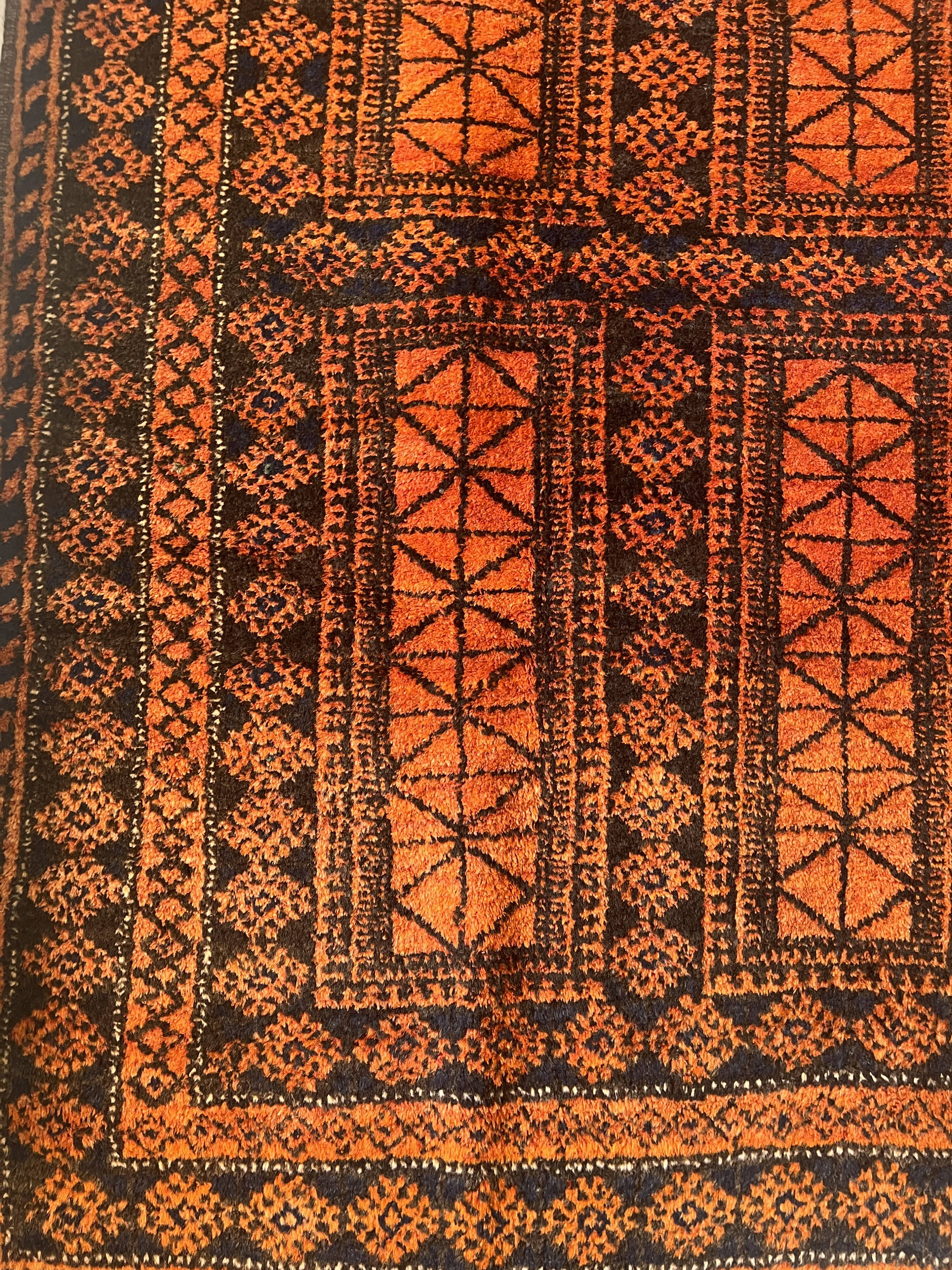 Ancient Afghan carpet