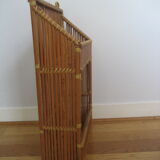 Bamboo wall shelf