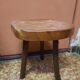 Tree trunk coffee table
