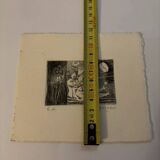 Original Lithograph Signed M Frenkiel