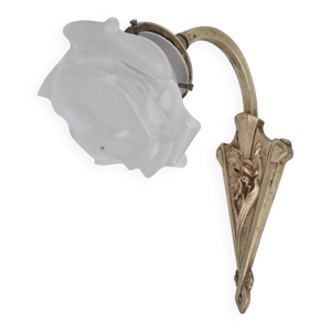 Applique Art Nouveau - bronze