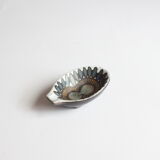 Cendrier moderne en céramique en forme de hérisson du milieu du siècle, années 1950