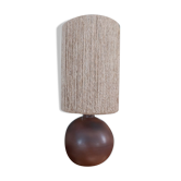 Vintage stoneware lamp