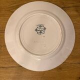 Assiette en terre de fer