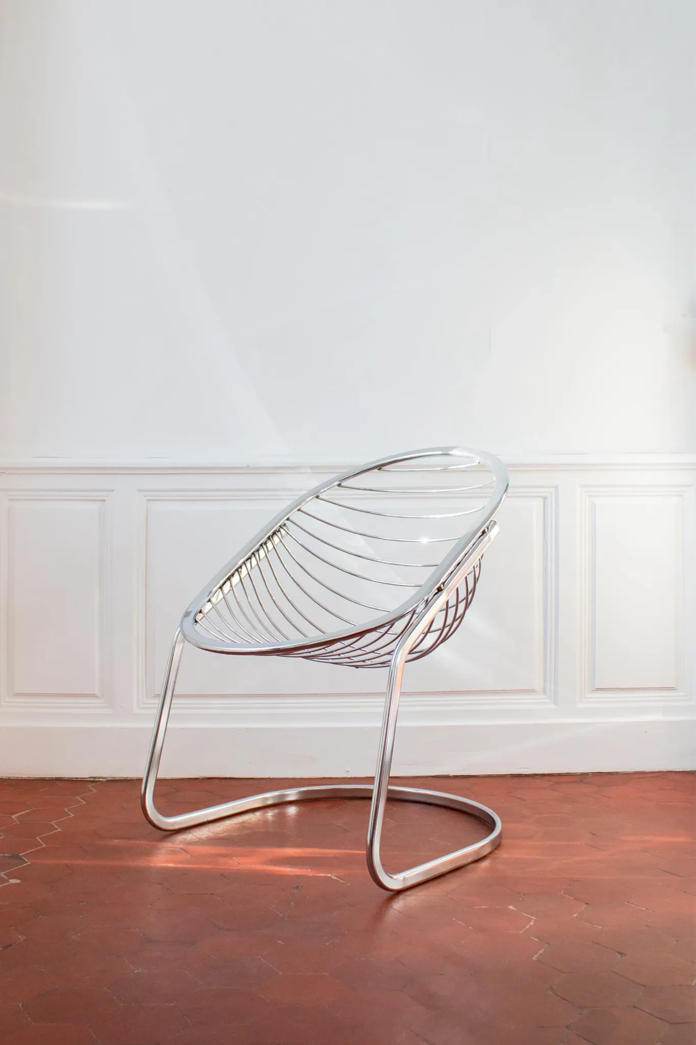 Egg chair by Gastone Rinaldi, vintage 1970s chair.