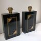 Pair of lamp legs Maison Le Douphin model Insert France 1970