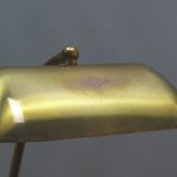 Lampe de piano vintage, laiton, années 1960, JBS