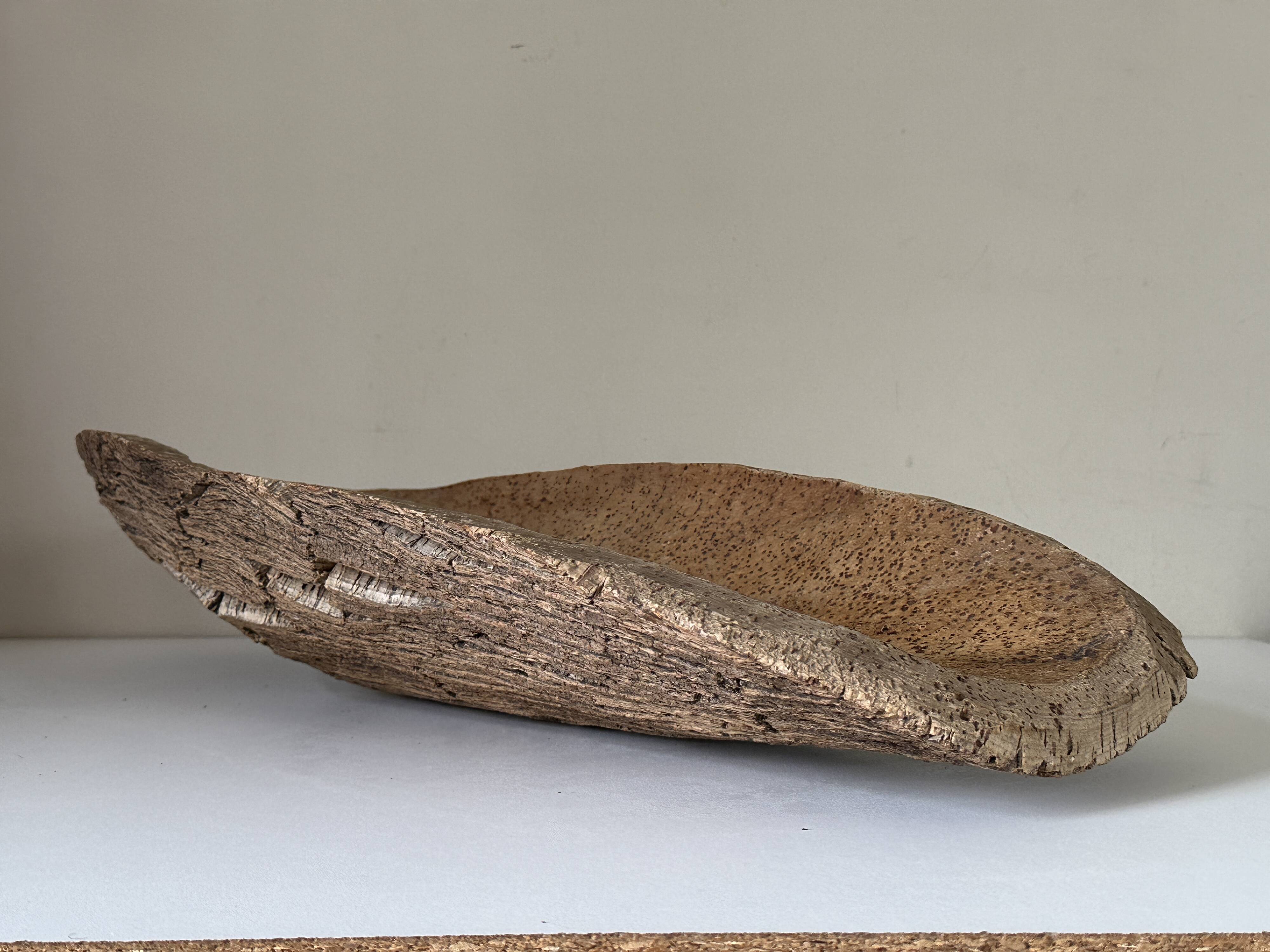 Large vintage cork centerpiece cup from the 60s