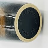 Gradient grey-blue modernist vase