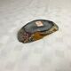 Agate natural stone ashtray