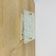 Vintage 50s chiseled glass wall light