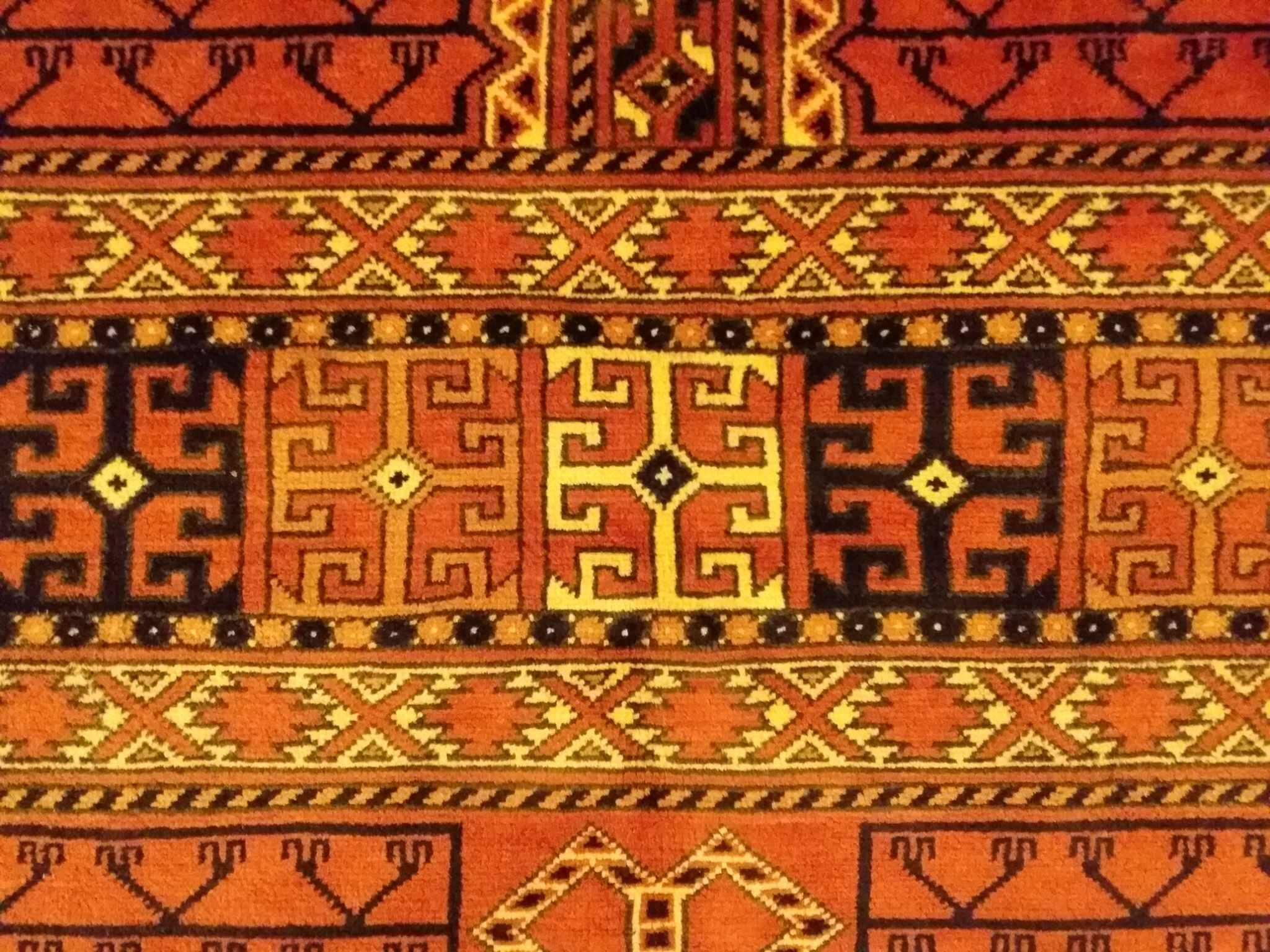 Handmade Afghan Karghai rug 249x162cm