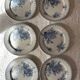 Flat plates and platter terre de fer sarreguemines uc flore model