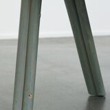 Set of 4 new upholstered vintage design dining chairs from the 1970s by Axel Enthoven for Rohé