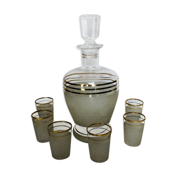 Service à liqueur vintage