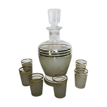 Service à liqueur vintage