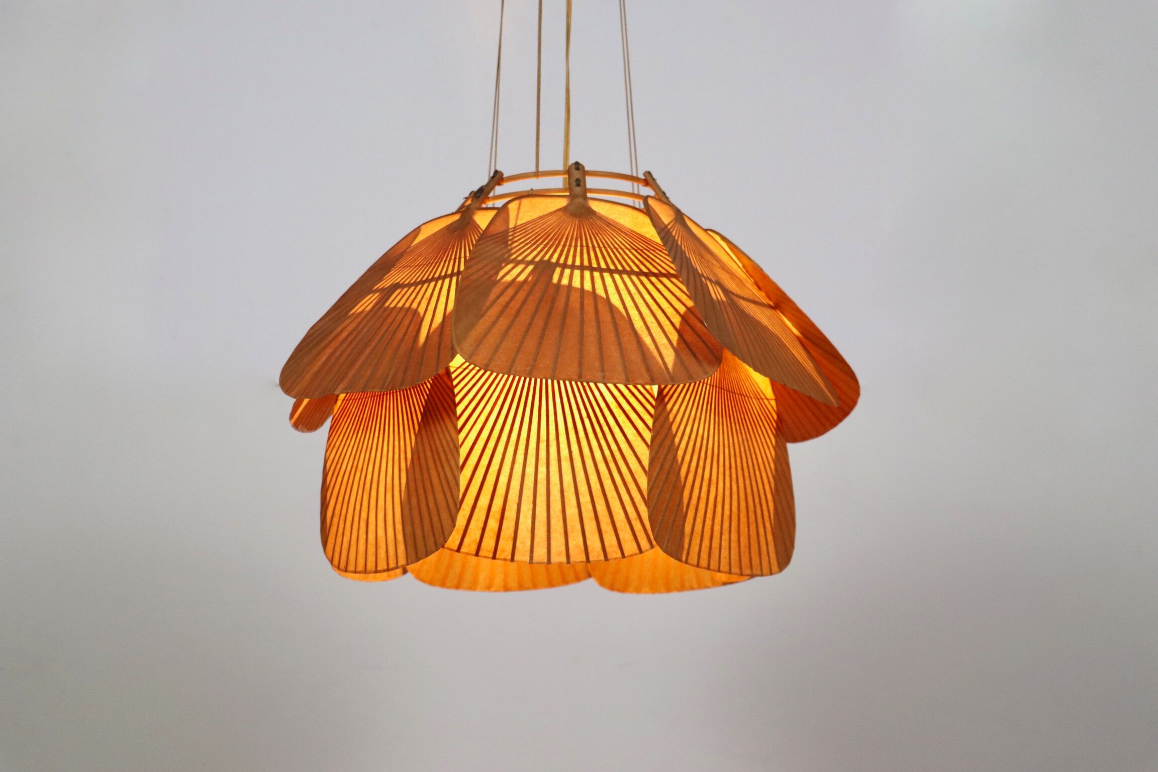 Ju-Yon chandelier by Ingo Maurer for Design M, Germany 1973