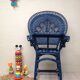 Chaise haute rotin Emmanuelle