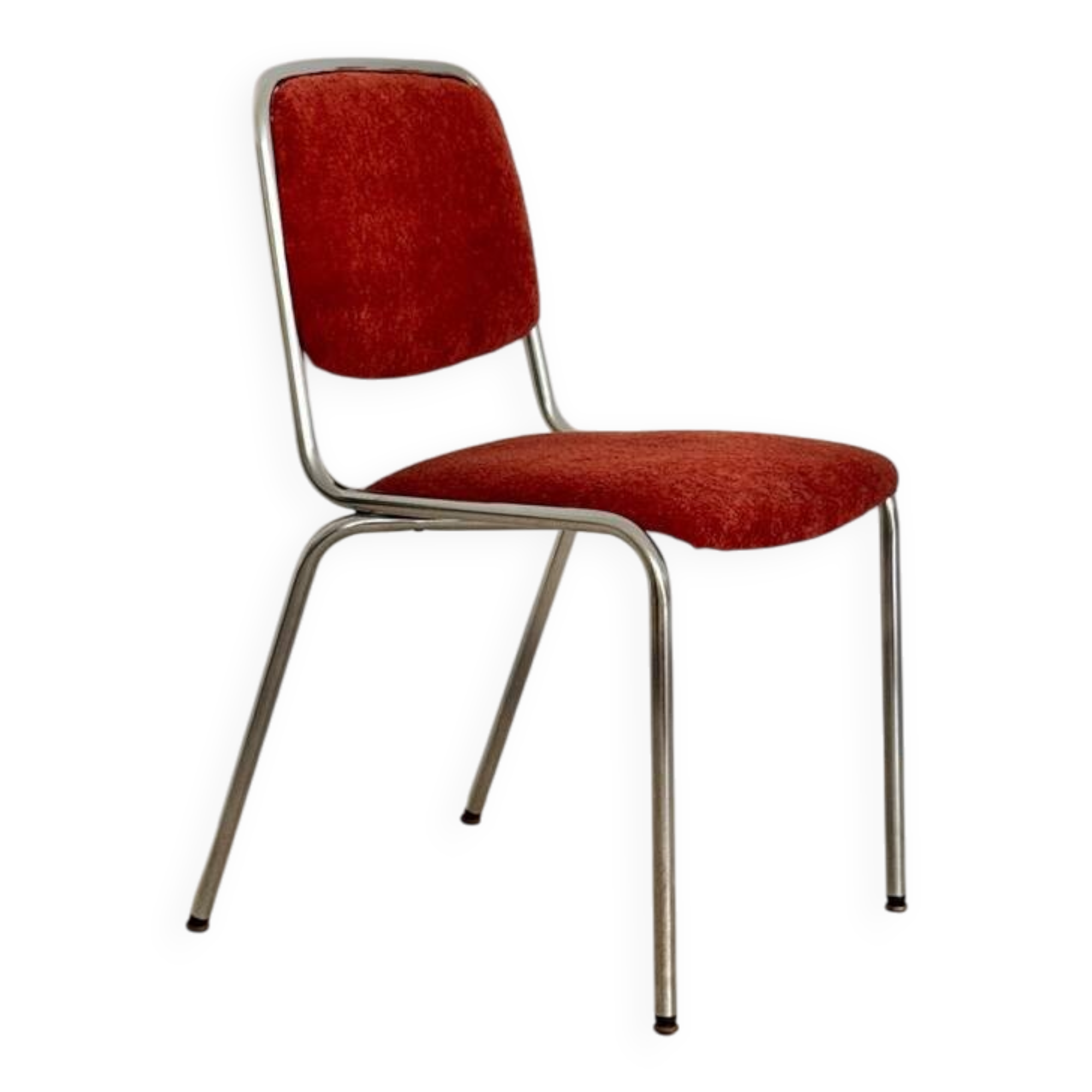 Vintage chrome stainless steel chair 1970