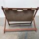 Mid-century folding magazine rack in teak, 1960s