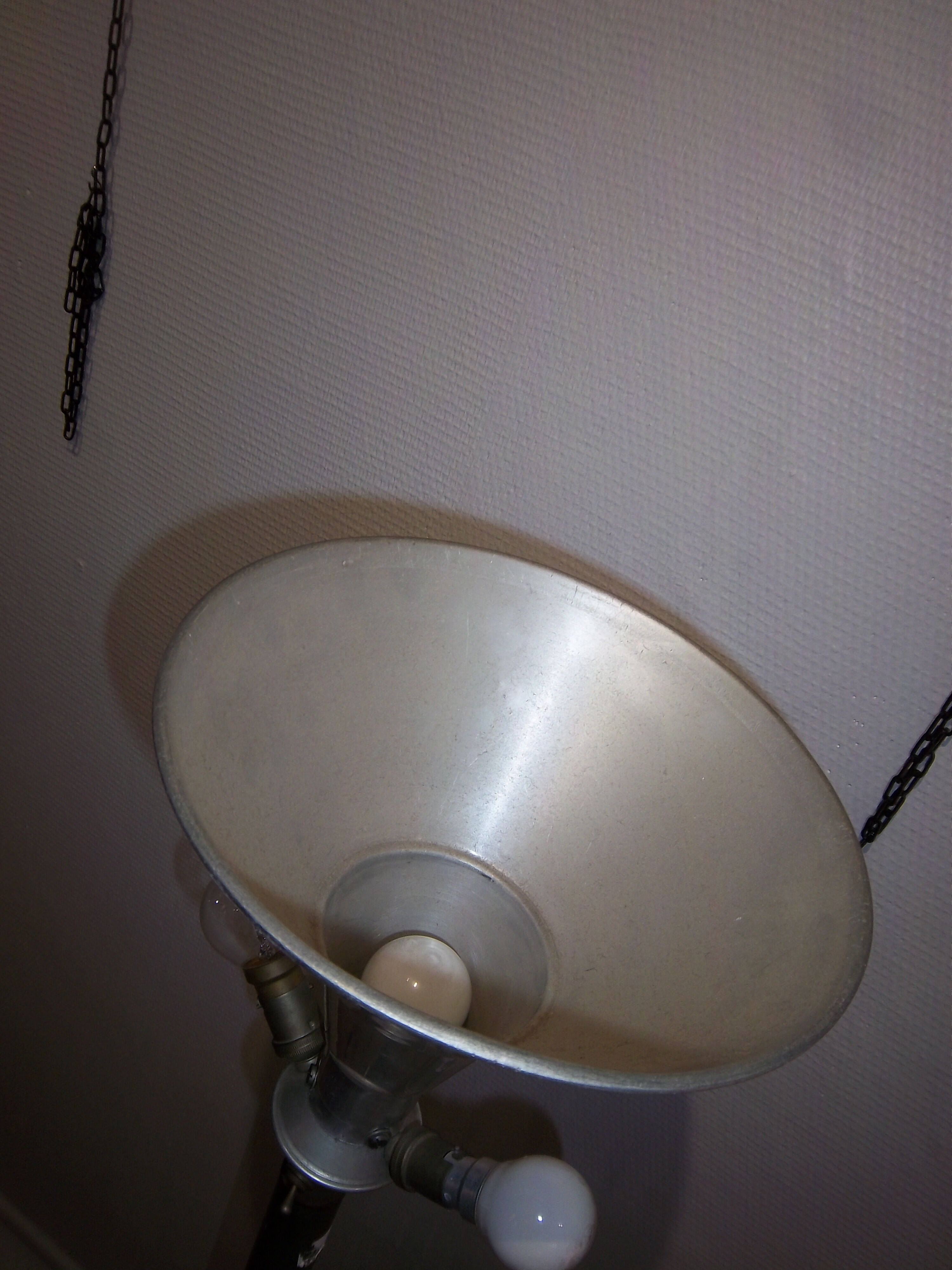 Floor lamp 1950 iron frog