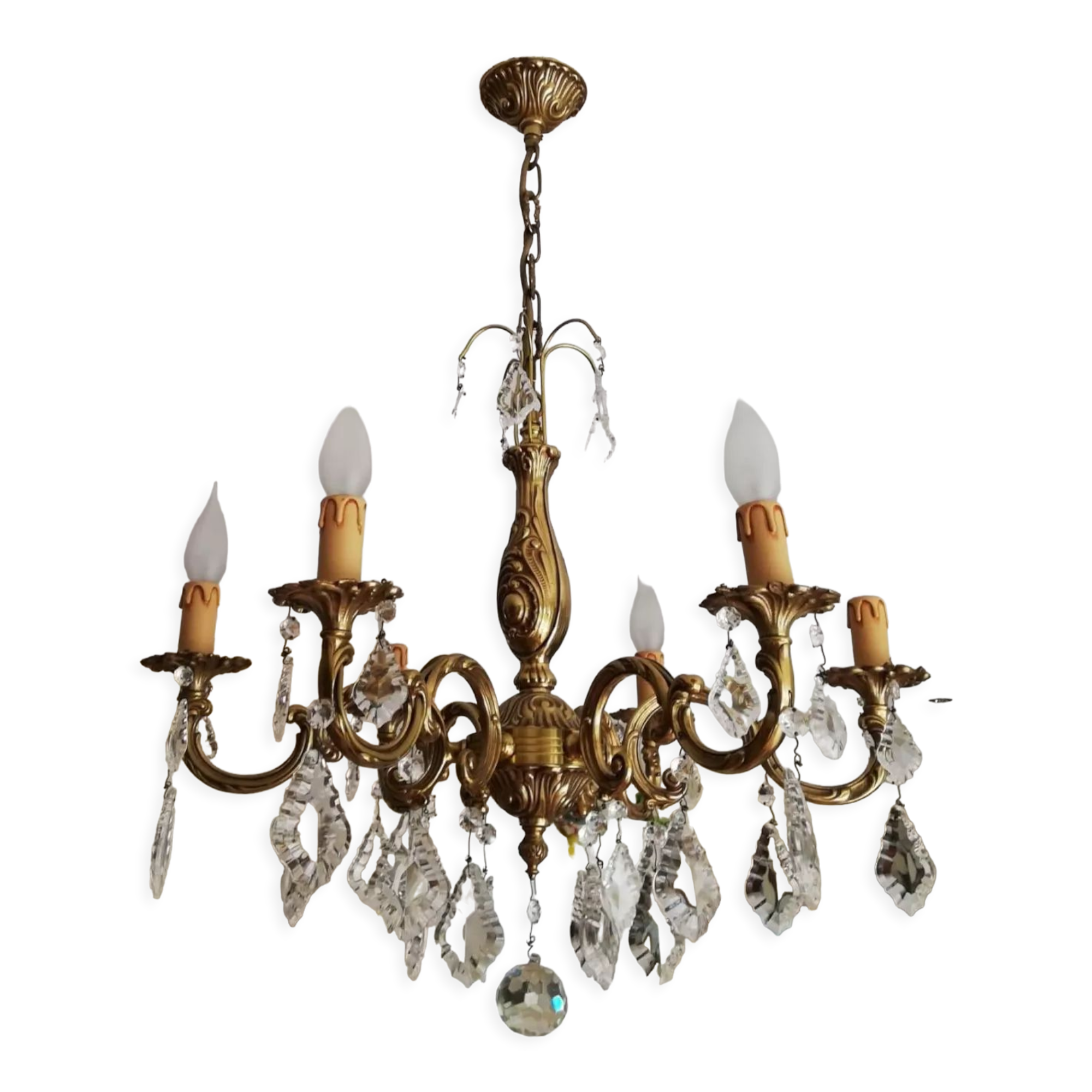 Tassel chandelier