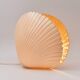 Lampe coquille Saint Jacques fibre