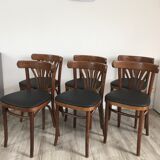Set of 6 chairs bistro