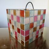 Multicolored mother-of-pearl pendant from the 70s and 80s