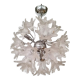 Vintage chandelier murano glass lamp